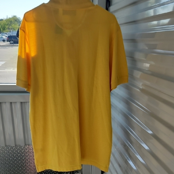 NWT Chaps Men's Polo in Vibrant Yellow L - Picture 2 of 4